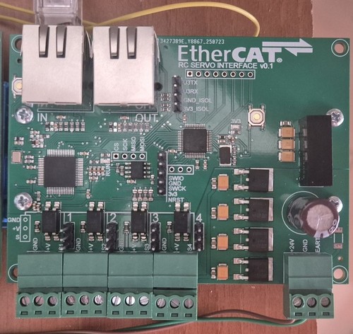 Ethercat servo interfaccia - rc,